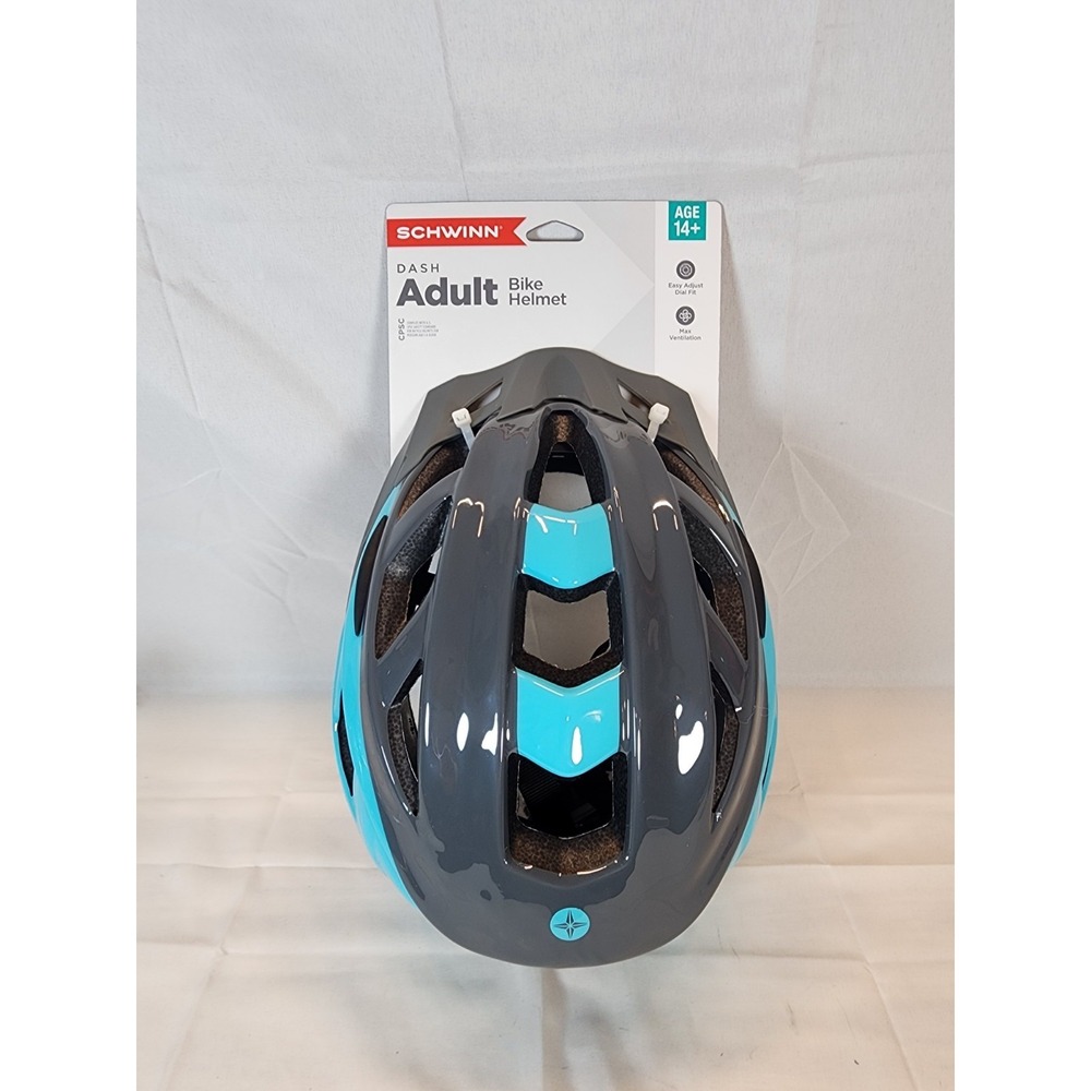 🔥  Aqua Blue Schwinn Dash Adult Bike Helmet Ages 14+ Save When You Buy More! 🔥